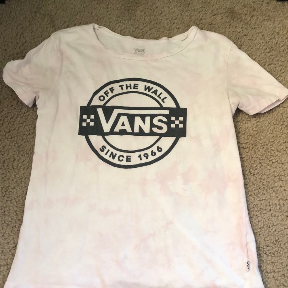 Pink & white shirt